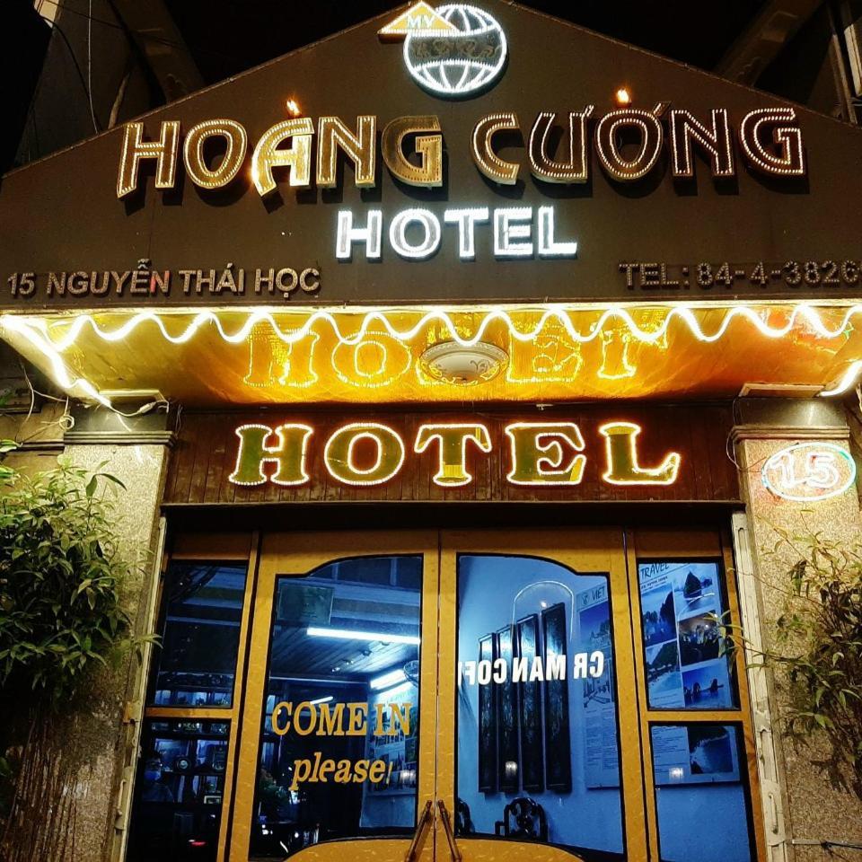 Hoang Cuong Hotel 15 Nguyen Thai Hoc Hanoi Exterior photo